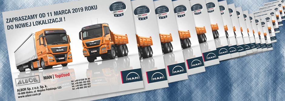 Nowa siedziba działu Sprzedaży pojazd&oacute;w firmy ALBOR - otwarcie 11 marca 2019 roku - zapraszamy!