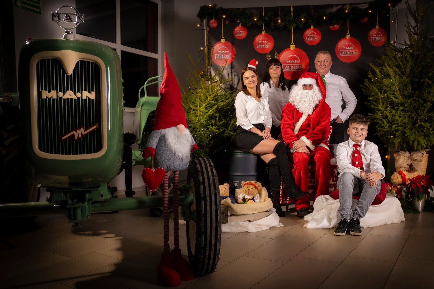 Sesja Świąteczna z Mikołajem