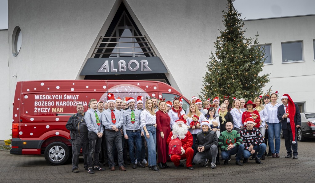 Świąteczny MAN