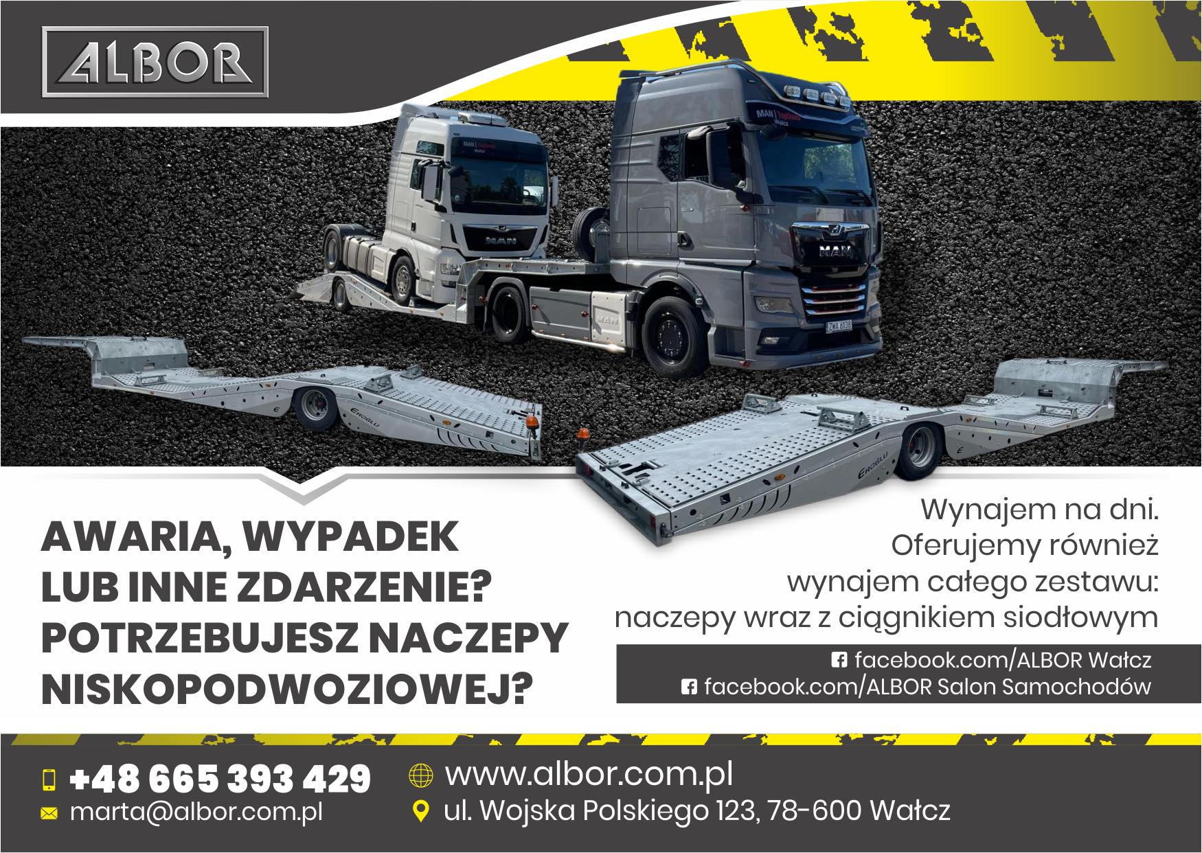 naczepa niskopodwoziowa