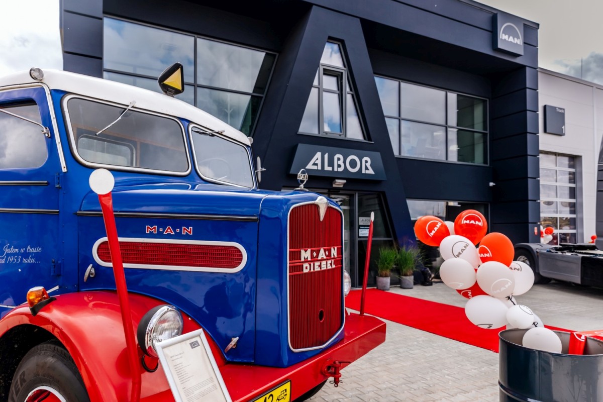 Otwarcie serwisu MAN w Koszalinie