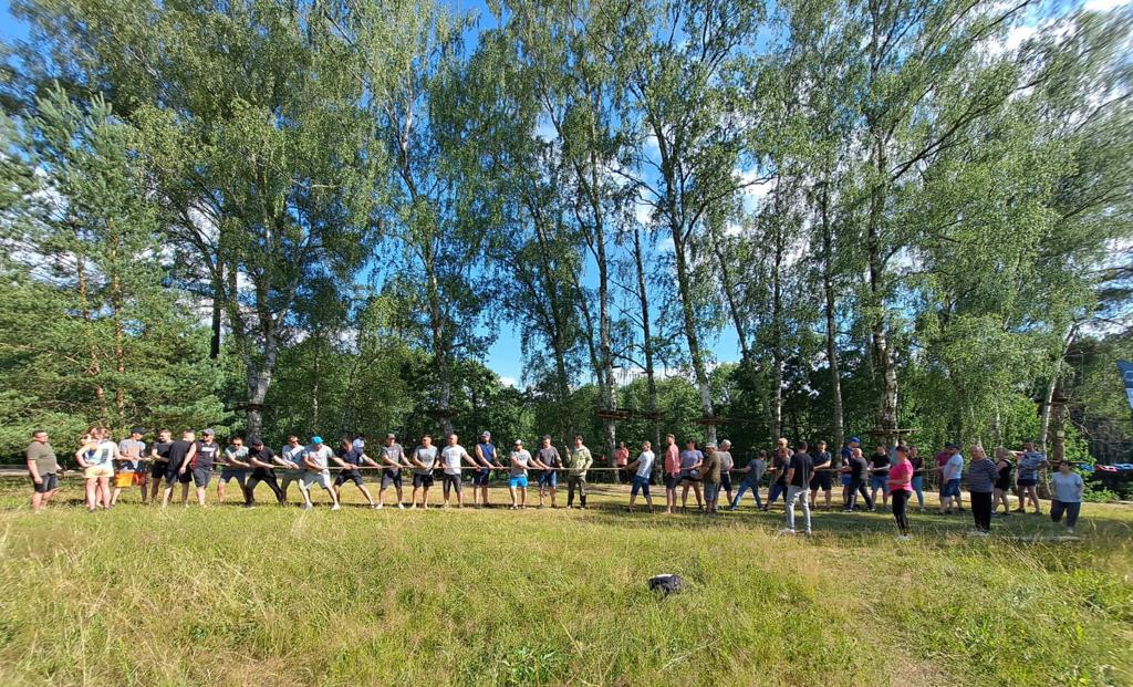 Ekipa ALBORu na szlaku wodnym