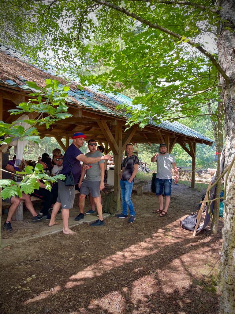 Ekipa ALBORu na szlaku wodnym