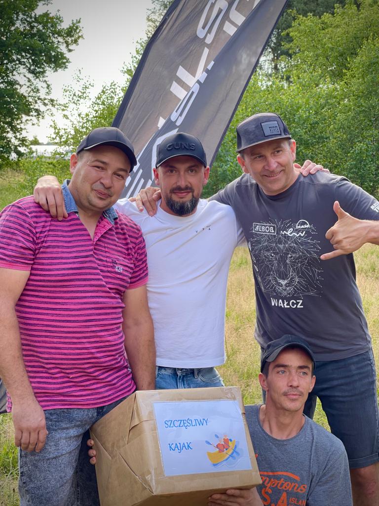 Ekipa ALBORu na szlaku wodnym