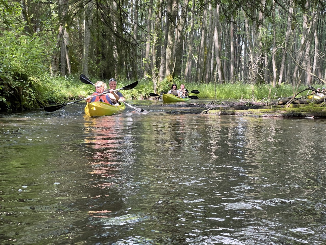 Ekipa ALBORu na szlaku wodnym