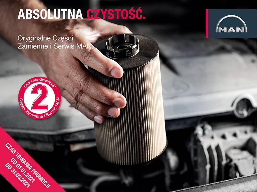 Zimowa promocja MAN - zapraszamy do ALBOR w Wałczu