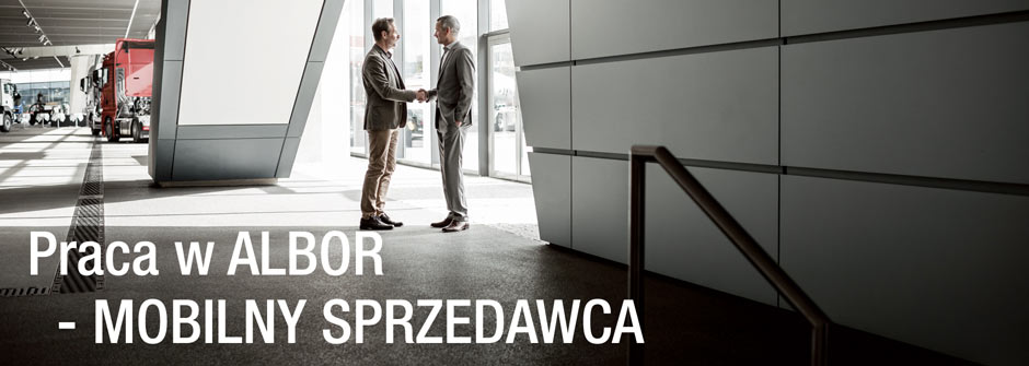 ALBOR - oferta pracy - mobilny sprzedawca