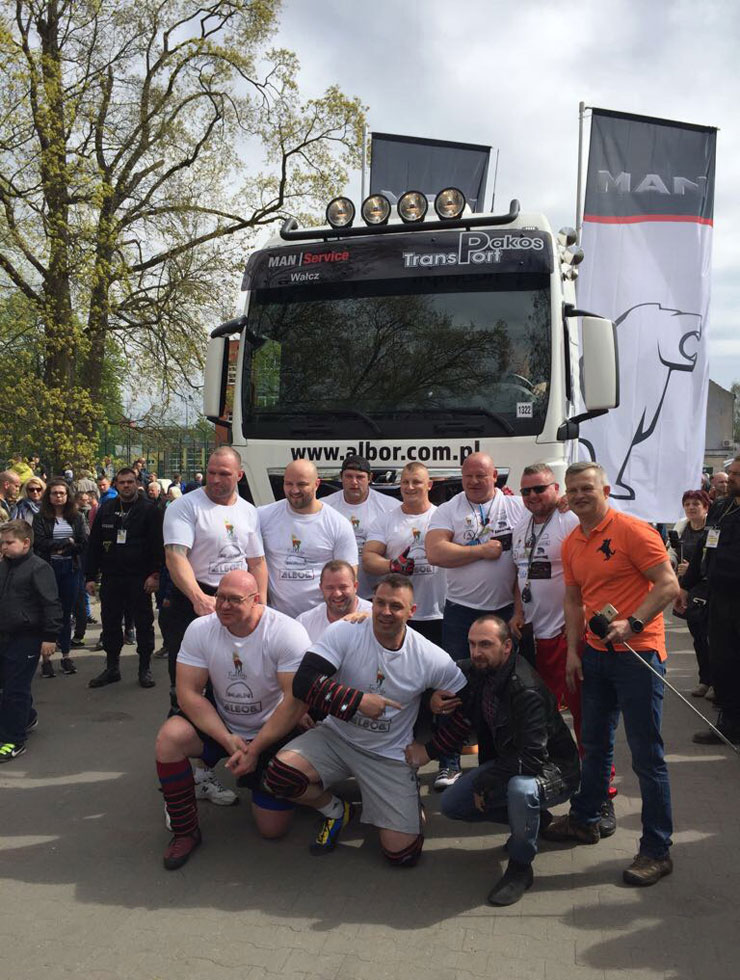 ALBOR sponsoruje Puchar Polski Strongman