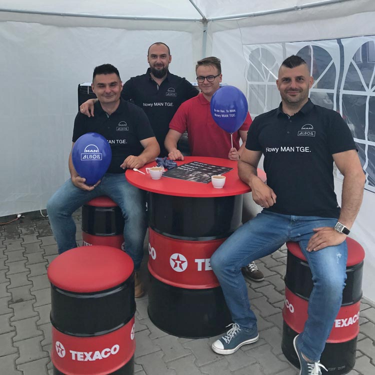 MAN TGE w ALBOR - od 29.06 do 01.07.2017