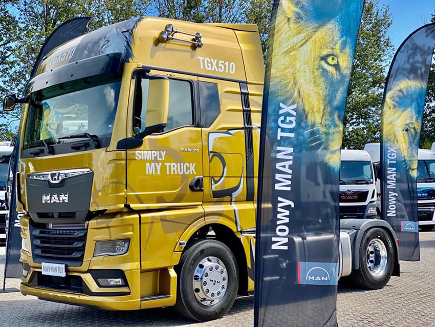 Prezentacja ciągnika MAN TGX nowej generacji W ALBOR MAN TopUsed