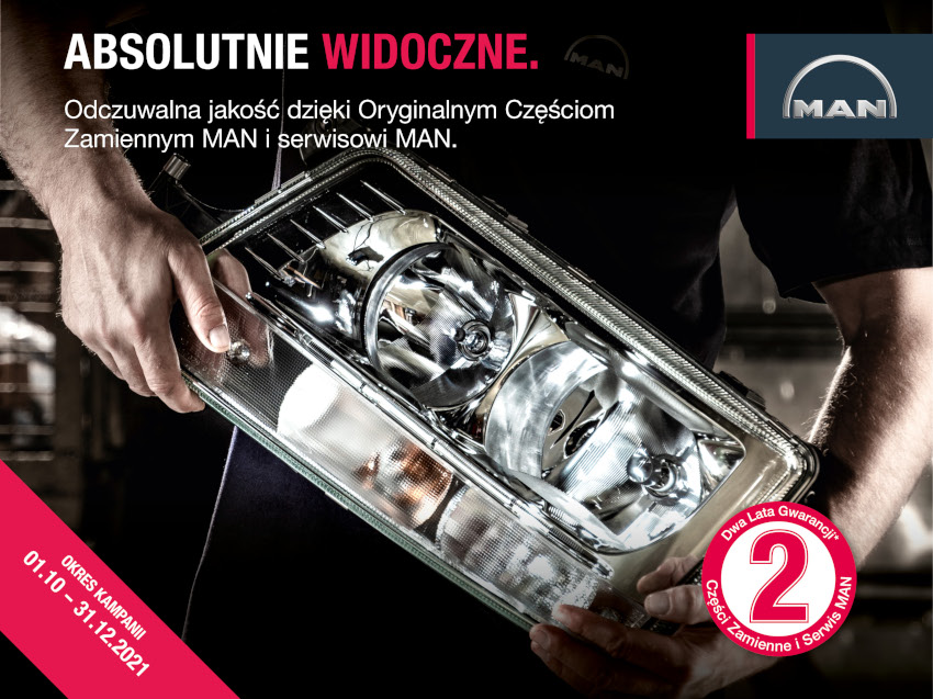 Jesienna promocja MAN 2021 - ABSOLUTNIE WIDOCZNE