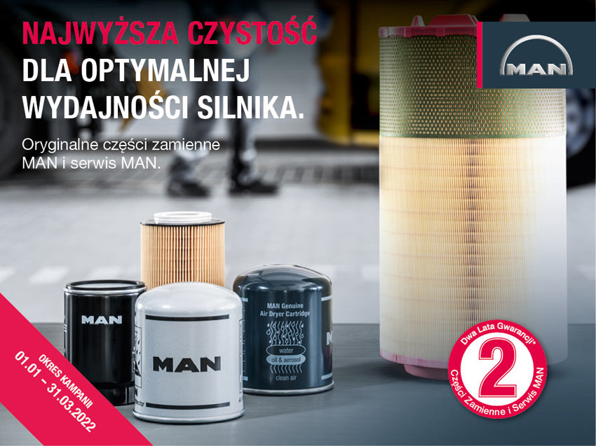 Zimowa promocja MAN 2022 - NAJWYŻSZA CZYSTOŚĆ